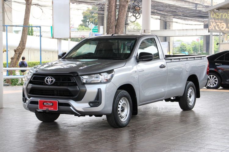 Toyota Hilux Revo 2020 2.4 Entry Pickup ดีเซล ไม่ติดแก๊ส เกียร์ธรรมดา เทา