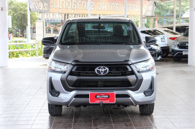 Toyota Hilux Revo 2020 2.4 Entry Pickup ดีเซล ไม่ติดแก๊ส เกียร์ธรรมดา เทา รูปที่ 2