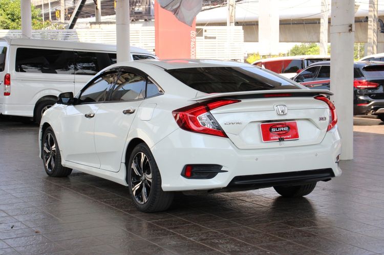 Honda Civic 2018 1.5 RS Sedan เบนซิน ไม่ติดแก๊ส เกียร์อัตโนมัติ ขาว รูปที่ 4