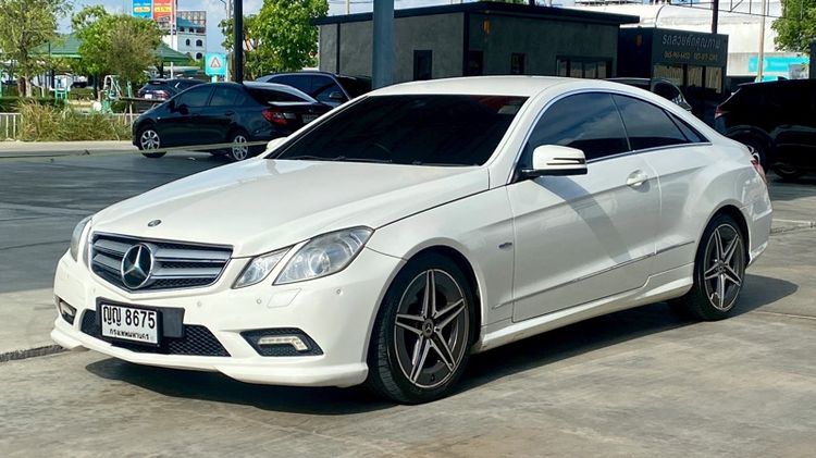 Mercedes-Benz E-Class 2010 E250 Sedan เบนซิน ไม่ติดแก๊ส เกียร์อัตโนมัติ ขาว รูปที่ 2