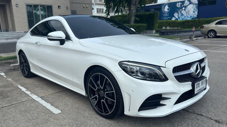 Mercedes-Benz C-Class 2020 C200 Sedan เบนซิน เกียร์อัตโนมัติ ขาว รูปที่ 3