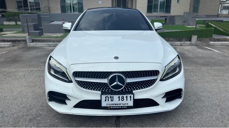 Mercedes-Benz C-Class 2020 C200 Sedan เบนซิน เกียร์อัตโนมัติ ขาว รูปที่ 2