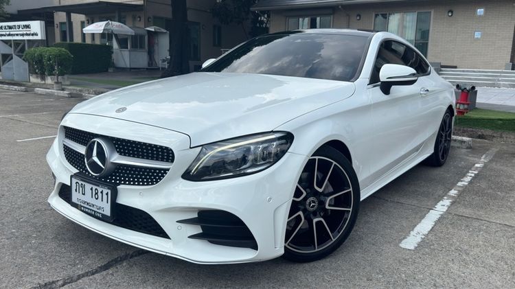 รถ Mercedes-Benz C-Class C200 สี ขาว