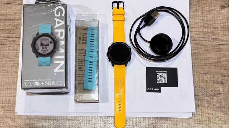 ดำ Garmin Forerunner 245 Music 🔥