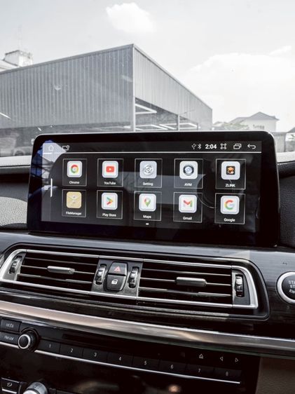 BMW Series 7 2012 730Ld Sedan ดีเซล ไม่ติดแก๊ส เกียร์อัตโนมัติ ดำ รูปที่ 3