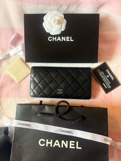 ไม่ระบุ ดำ หนังแท้ อื่นๆ Chanel lambskin