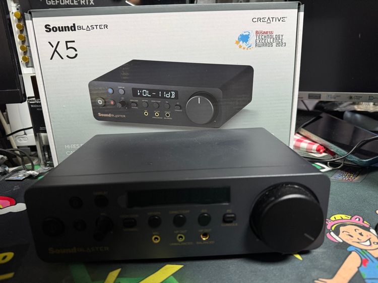 หูฟัง ลำโพง ไมโครโฟน CREATIVE SOUND BLASTER X5