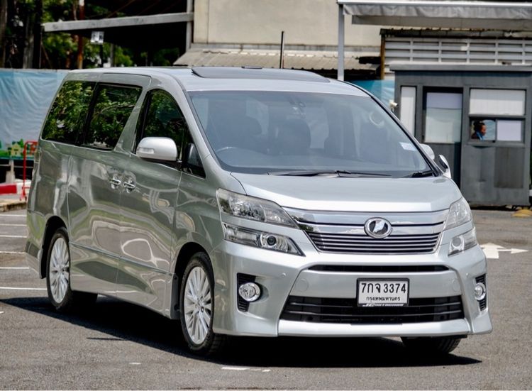 รถ Toyota Vellfire 2.4 Z G Edition สี เทา