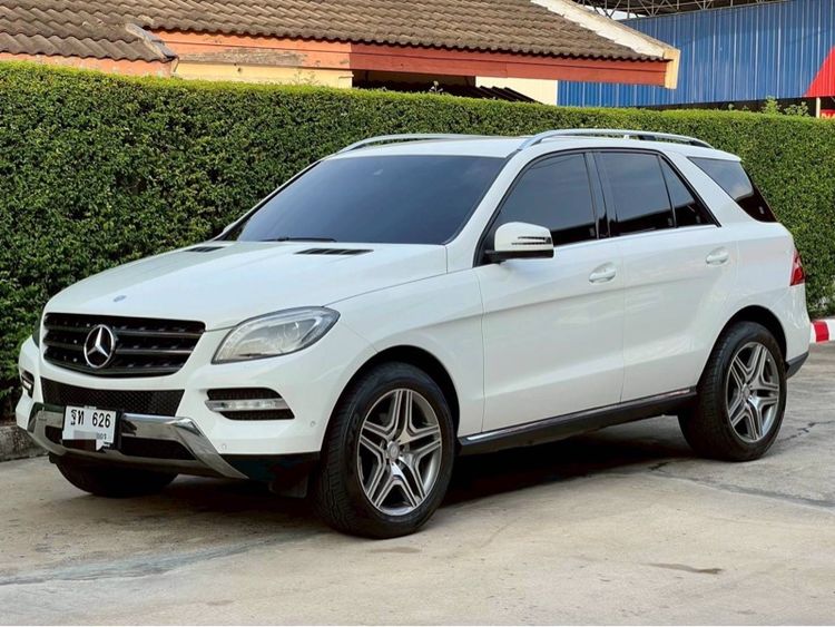 Mercedes-Benz ML-Class 2015 ML250 CDI Utility-car ดีเซล ไม่ติดแก๊ส เกียร์อัตโนมัติ ขาว รูปที่ 3