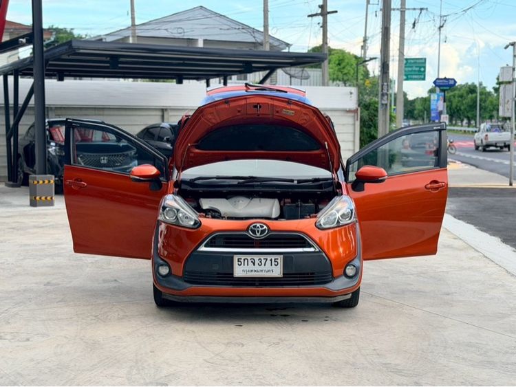 Toyota Sienta 2016 1.5 G Utility-car เบนซิน ไม่ติดแก๊ส เกียร์อัตโนมัติ ส้ม รูปที่ 3