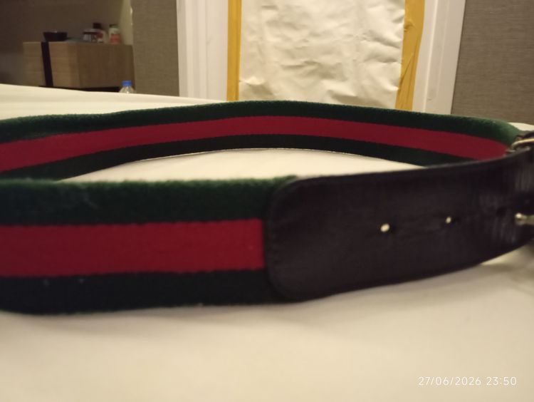 Gucci Interlocking GG Belt (สภาพ 85 เปอร๋์เซนต์) รูปที่ 2