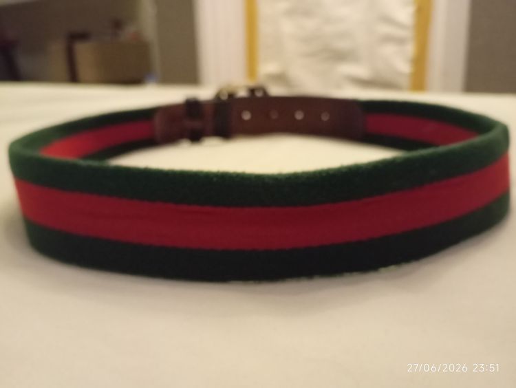 Gucci Interlocking GG Belt (สภาพ 85 เปอร๋์เซนต์) รูปที่ 3