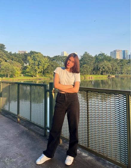กางเกงยีนส์ขายาว รูปที่ 2