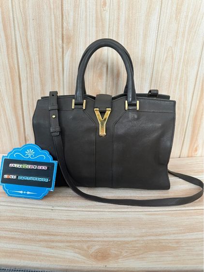 อื่นๆ หนังแท้ YSL Cabas Gray Bag DC2016