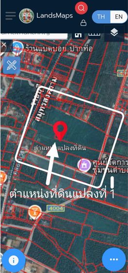 ที่ดิน ทำเลสวย ราคาถูก ที่อัมพวา รูปที่ 3