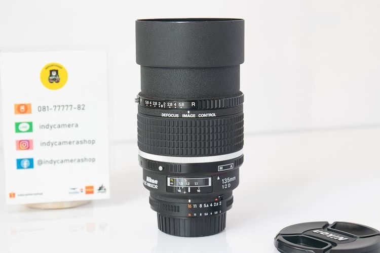NIKON 135mm f2D DC สภาพสวย แถมฟิลเตอร์ พร้อมใช้งาน รูปที่ 9