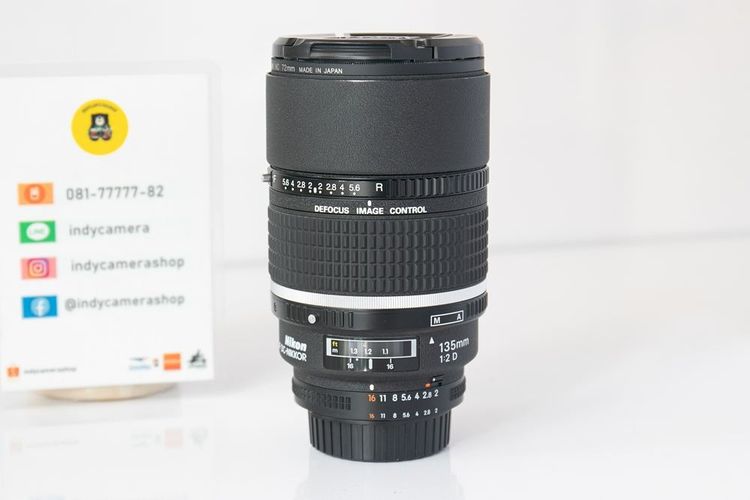 NIKON 135mm f2D DC สภาพสวย แถมฟิลเตอร์ พร้อมใช้งาน