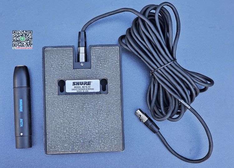 ไมค์กลองกระเดื่อง Shure Beta91 ของแท้  รูปที่ 8