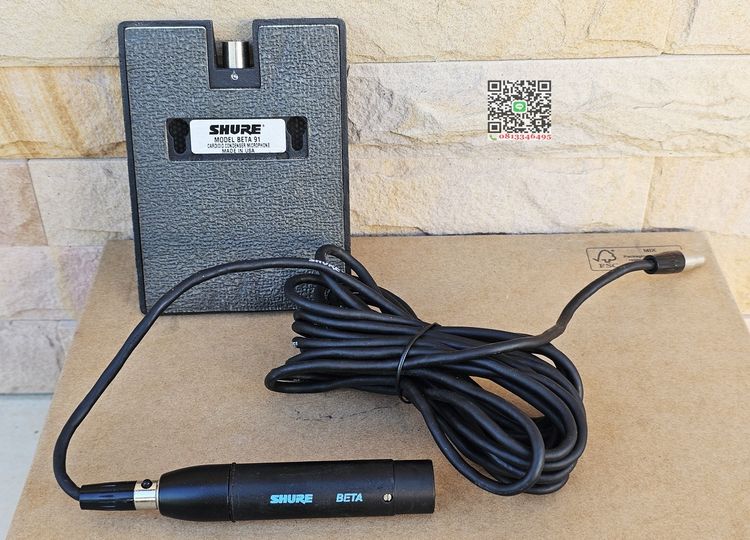 ไมค์กลองกระเดื่อง Shure Beta91 ของแท้  รูปที่ 2