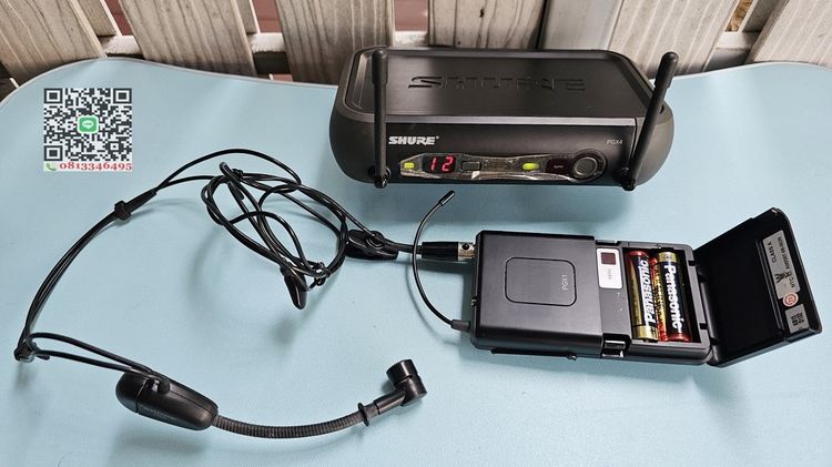  ชุดไมโครโพนไร้สาย ไวเลส ไมค์คาดศีรษะ SHURE PGX14 ของแท้ๆ  รูปที่ 5