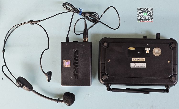 ชุดไมค์ลอย ไวเลส ไมค์คาดศีรษะ Shure SVX14 PG30 ของแท้  รูปที่ 3