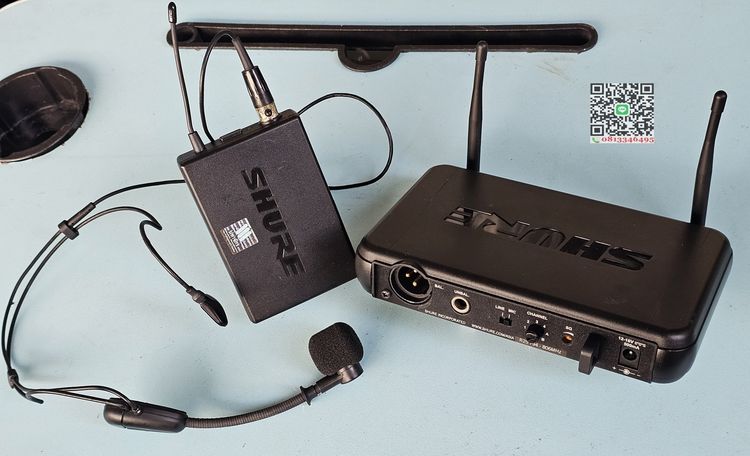 ชุดไมค์ลอย ไวเลส ไมค์คาดศีรษะ Shure SVX14 PG30 ของแท้  รูปที่ 2