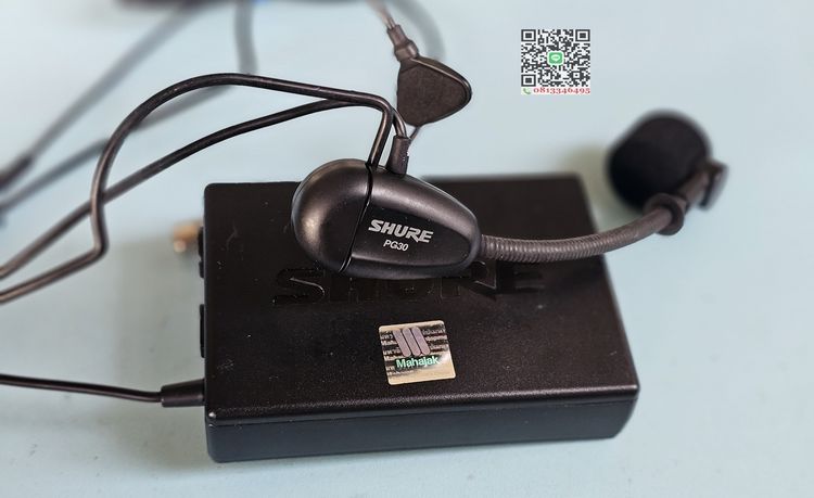 ชุดไมค์ลอย ไวเลส ไมค์คาดศีรษะ Shure SVX14 PG30 ของแท้  รูปที่ 4