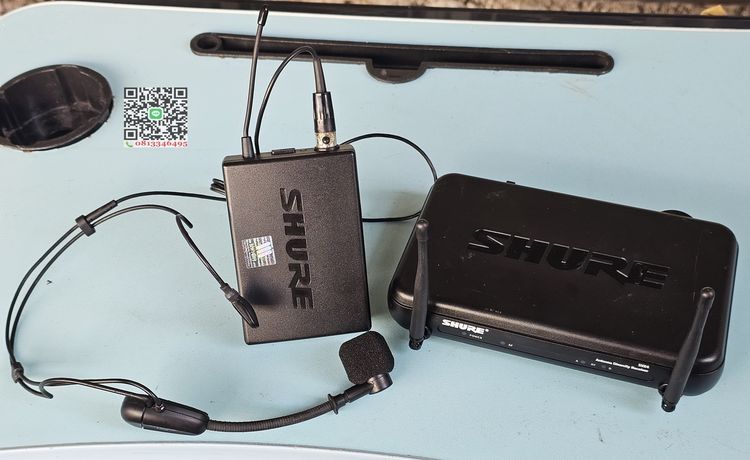 ชุดไมค์ลอย ไวเลส ไมค์คาดศีรษะ Shure SVX14 PG30 ของแท้ 