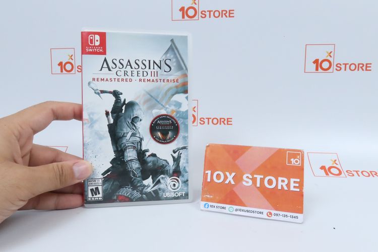 ตลับเกม Nintendo switch Assassin's Creed III Remastered