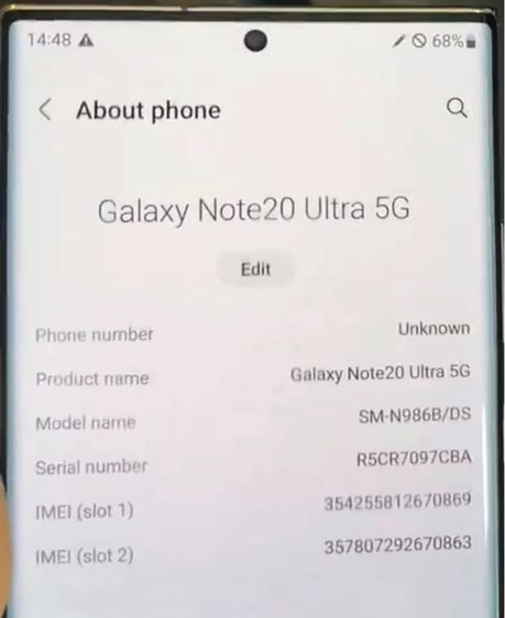 samsung note 20 ultra รูปที่ 7