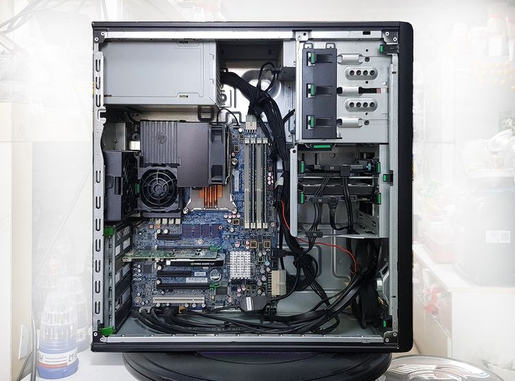 คอม Workstation HP Z420 พร้อมกับ Windows XP หรือ 7 ใช้โปรแกรมเก่า เช่น SolidWorks Inventor AutoCad Adobe Version เก่า อื่นๆ รูปที่ 10