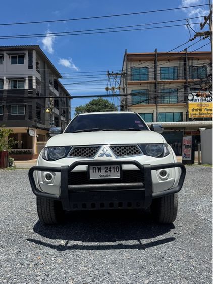 Mitsubishi Triton 2013 2.4 CNG Pickup เบนซิน NGV เกียร์ธรรมดา ขาว รูปที่ 4