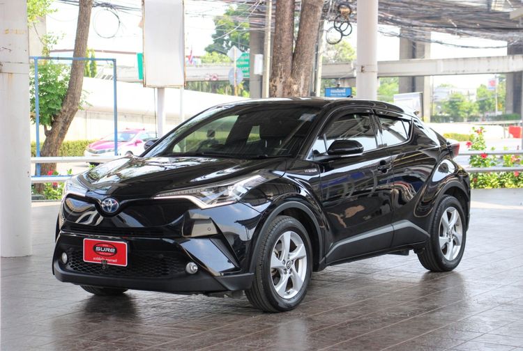 รถ Toyota C-HR 1.8 Hybrid Hi สี ดำ