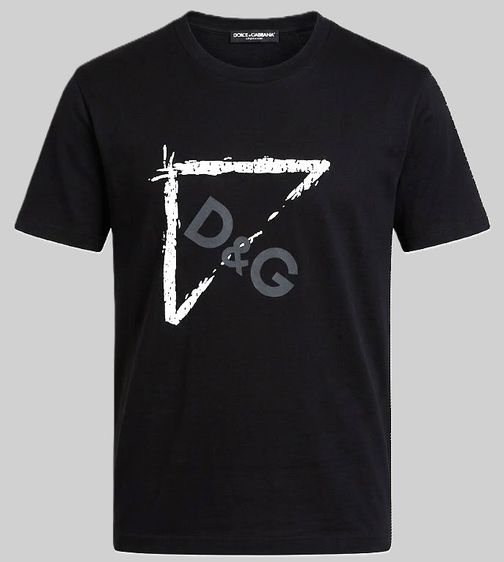 DOLCE  GABBANA  Graphic Logo T-Shirt 