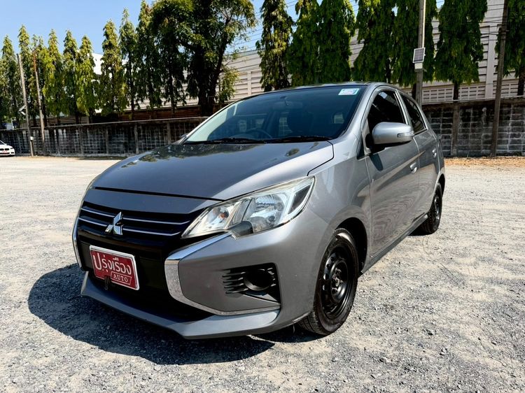 Mitsubishi Mirage 2020 1.2 GLX Sedan เบนซิน ไม่ติดแก๊ส เกียร์อัตโนมัติ เทา