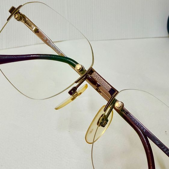 RODEN STOCK Rimless กรอบแว่นตาแท้ ไร้ขอบ สภาพเต็ม100 รูปที่ 4