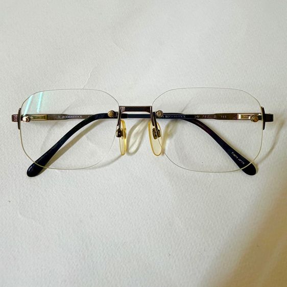 RODEN STOCK Rimless กรอบแว่นตาแท้ ไร้ขอบ สภาพเต็ม100 รูปที่ 13