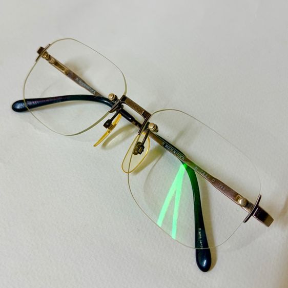 RODEN STOCK Rimless กรอบแว่นตาแท้ ไร้ขอบ สภาพเต็ม100 รูปที่ 14