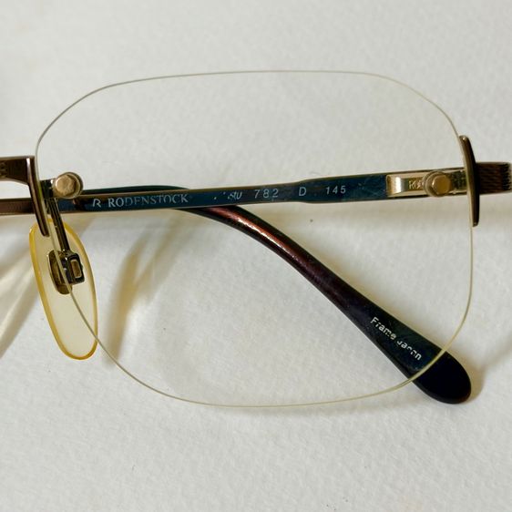 RODEN STOCK Rimless กรอบแว่นตาแท้ ไร้ขอบ สภาพเต็ม100 รูปที่ 15