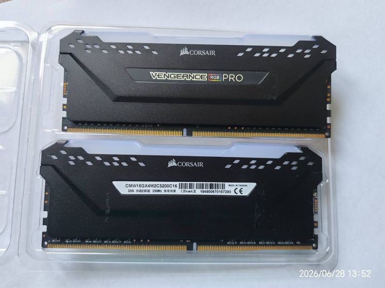 แรม VENGEANCE® RGB PRO 16GB (2 x 8GB) DDR4 3200 รูปที่ 2