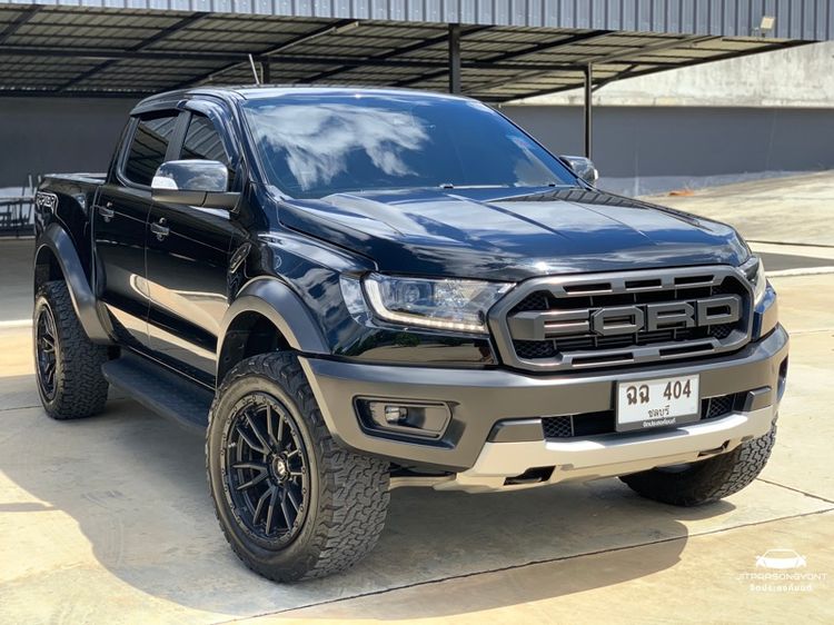 รถ Ford Ranger Raptor 2.0 Bi-Turbo 4WD สี ดำ
