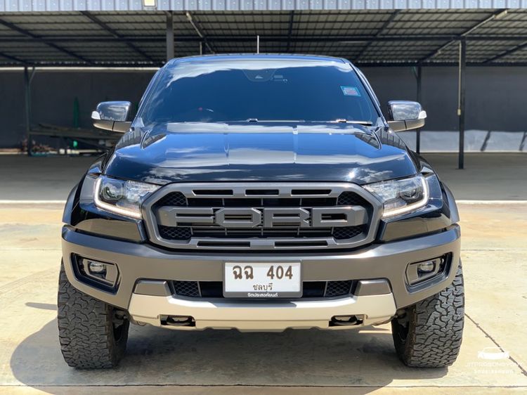 Ford Ranger 2021 Raptor 2.0 Bi-Turbo 4WD Pickup ดีเซล เกียร์อัตโนมัติ ดำ รูปที่ 3