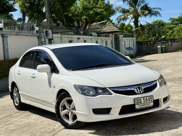 รถ Honda Civic 1.8 S i-VTEC สี ขาว
