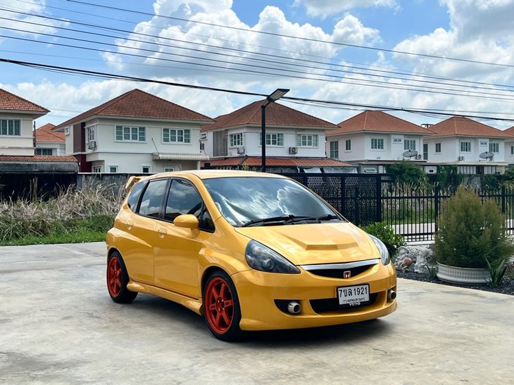 Honda Jazz 2006 1.5 S i-DSi Sedan เบนซิน ไม่ติดแก๊ส เกียร์อัตโนมัติ เหลือง รูปที่ 3