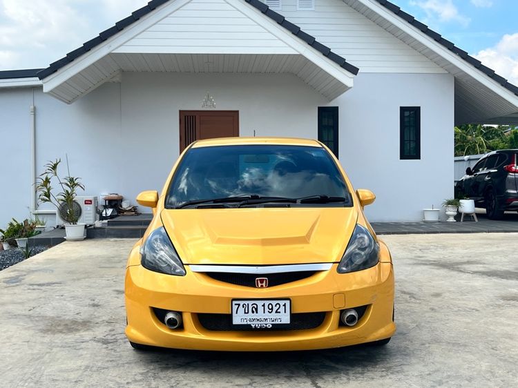 Honda Jazz 2006 1.5 S i-DSi Sedan เบนซิน ไม่ติดแก๊ส เกียร์อัตโนมัติ เหลือง รูปที่ 2