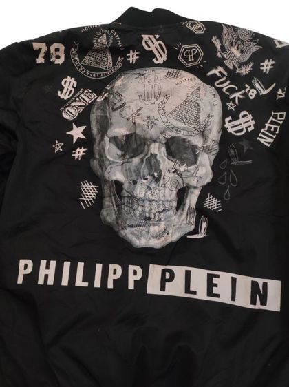 PHILIPP PLEIN💀หัวกะโหลก แจ็คเก็ต รูปที่ 6