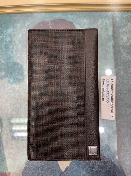 ไม่ระบุ ดำ อื่นๆ Dunhill D-Eight กระเป๋าสตางค์ทรงยาว สภาพดีมาก made in France 1,200 บาท