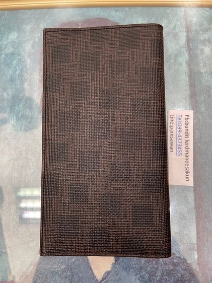 Dunhill D-Eight กระเป๋าสตางค์ทรงยาว สภาพดีมาก made in France 1,200 บาท รูปที่ 5
