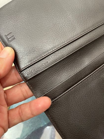 Dunhill D-Eight กระเป๋าสตางค์ทรงยาว สภาพดีมาก made in France 1,200 บาท รูปที่ 10
