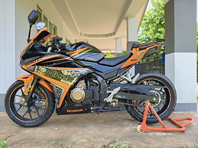 CBR500R ปี2017 มือหนึ่ง อุปกรณ์เล่มครบ ไมล์น้อยสภาพดี ต่อรองได้ครับ รูปที่ 2